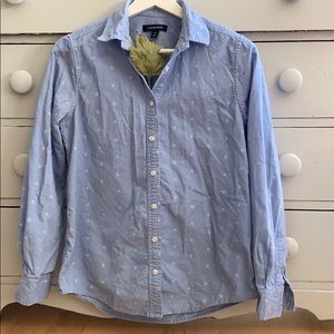 Lands end fine wale cord shirt